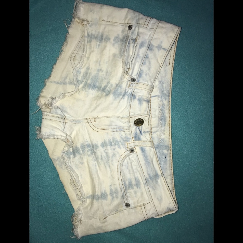 Light Wash Jean Shorts